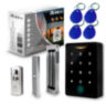 Система СКУД KIT-CH1-FP-180 / сканер отпечатков / магнитный замок 180кг / RFID, WIFI