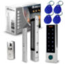Система СКУД KIT-HF3WF-350LED на одну дверь, биометрический считыватель отпечатков, RFID, Wi-Fi, электромагнитный замок 350 кг