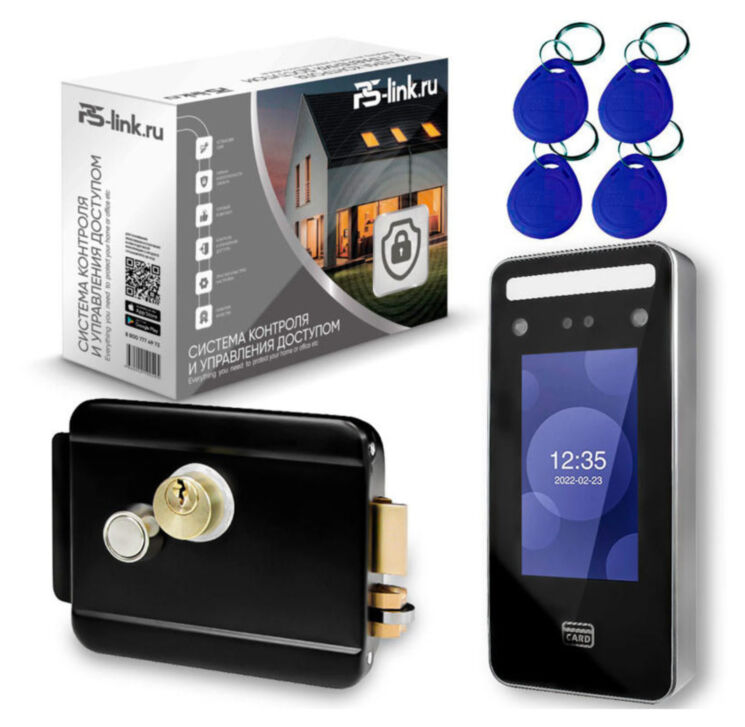 Система СКУД KIT-TM06-B / детектор лиц / RFID