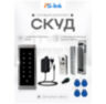 Система СКУД KIT-T6MF-180 электромагнитный замок 180 кг НО типа, панель сенсорная Mifare, 2000 пользователей, для помещения