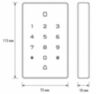 Комплект СКУД KIT-T12EM-SL / электромеханический замок / RFID