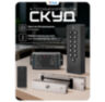 Система СКУД KIT-SK7-350 беспроводная, электромагнитный замок 350 кг, кнопочная панель, 1000 пользователей, IP65