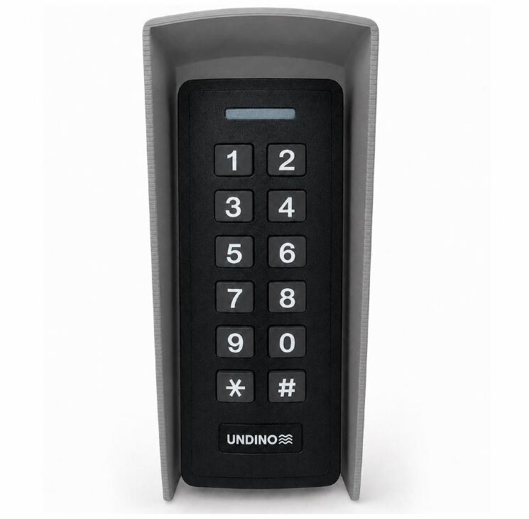 Козырек для панелей доступа UD-CR101 и UD-CR301 серый PETG, защита от осадков и солнца