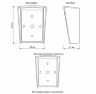 Козырёк для панели доступа PS-ACM323 Черный