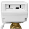 Умный шаровый кран PS-TY150 с электроприводом, Wi-Fi подключением и проводным датчиком протечки воды