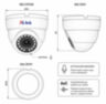 Комплект видеонаблюдения AHD 5Мп KIT-A512HD-MX