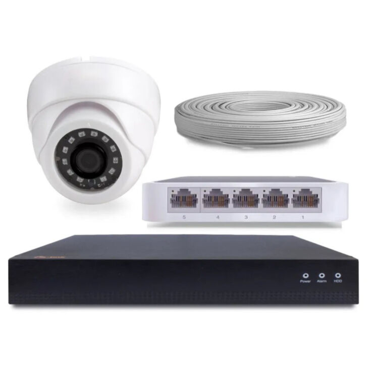 Готовый комплект IP видеонаблюдения c 1 внутренней 2Mp камерой PST IPK01AH