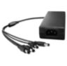 Блок питания 12В/5А Ps-Link PS-EU1205-4C на 4 разъёма DJK-11 видеонаблюдения