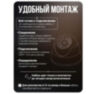 Комплект видеонаблюдения IP 2Мп KIT-A207IP-POE 7 камер с ночной съемкой для помещения, с датчиком движения, питание PoE