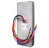 Система СКУД KIT-T1202EM-WP-W-SSM никелерованный замок тип НЗ, сенсорная панель, RFID 125кГц, WIFI модуль, приложение