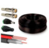 Кабель КВК с коннекторами RG-59 + 2 x 0,5 кв.мм бухта 30 метров Ps-Link CBK30